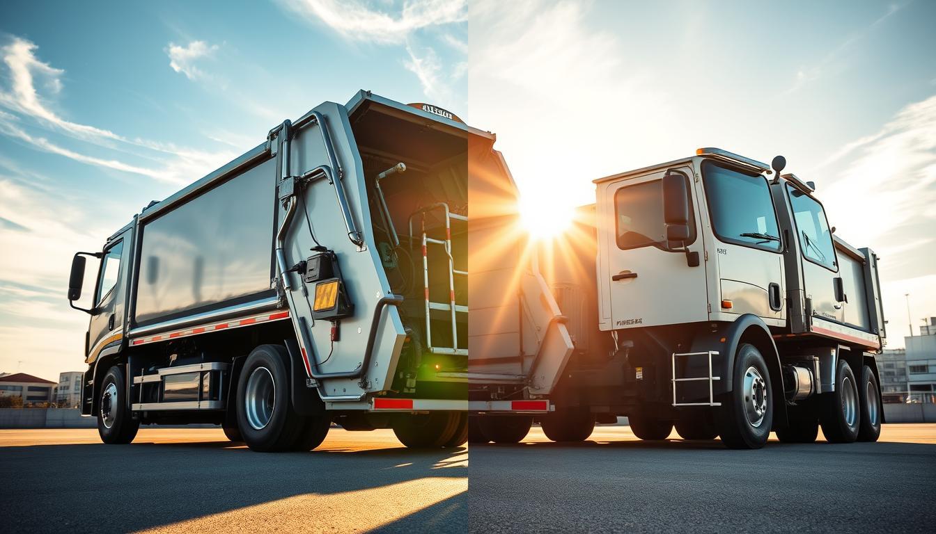 Buying vs. Renting Garbage Trucks