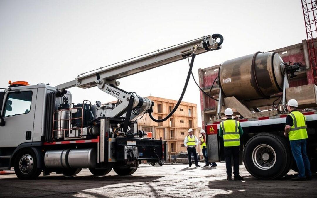 Concrete pumps