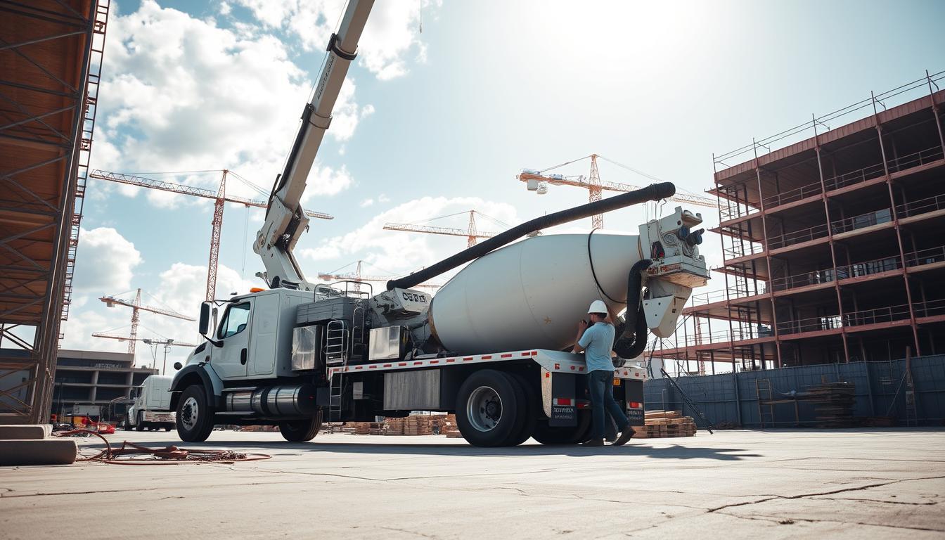 Concrete pumps - commercial projects