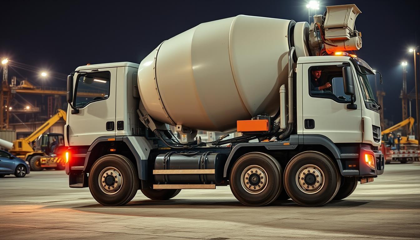 concrete mixer truck daily checks