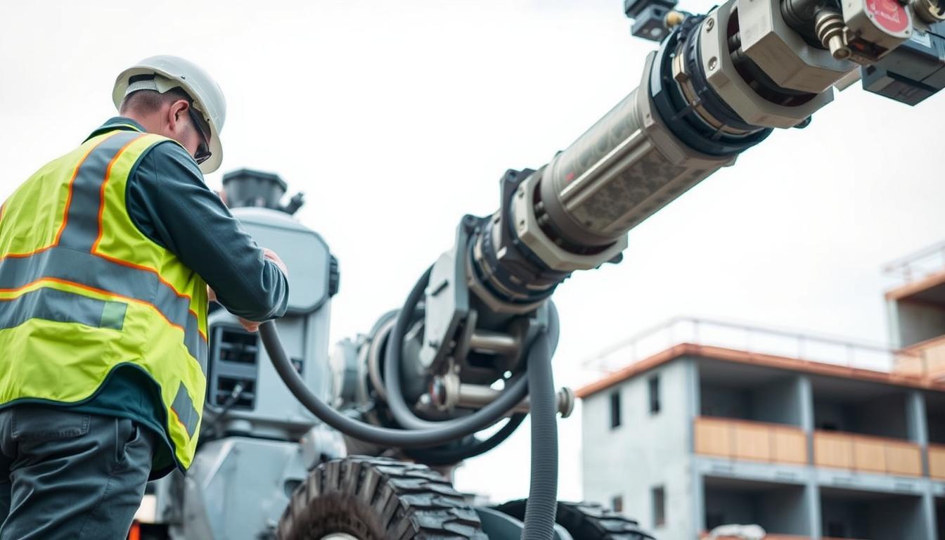 concrete pump maintenance