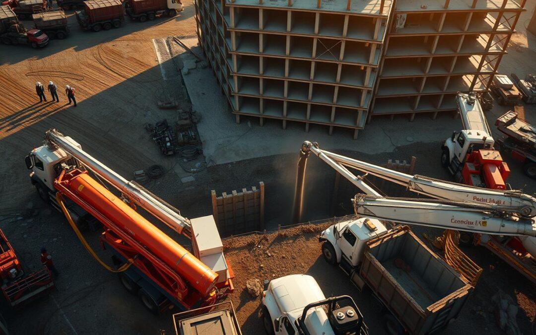 concrete pumps