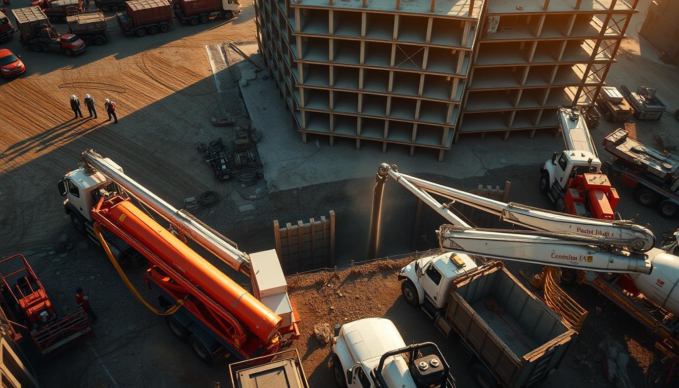 concrete pumps