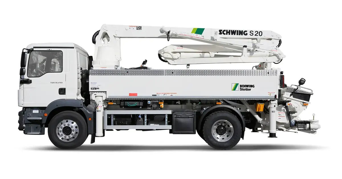 Concrete Truck Pump From Swing Stetter