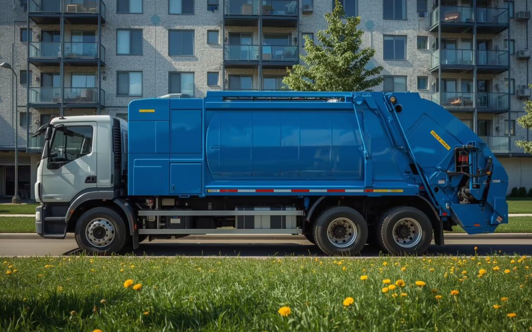 Garbage Truck Reloader Blue