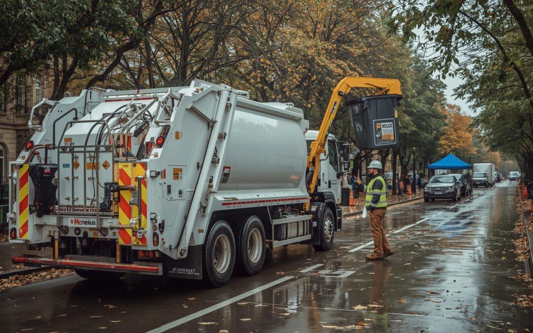 Garbage Truck Reloader Collecting Rubbish 3