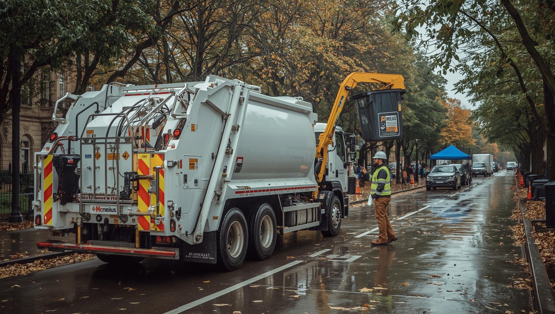 Garbage Truck Reloader Collecting Rubbish 3