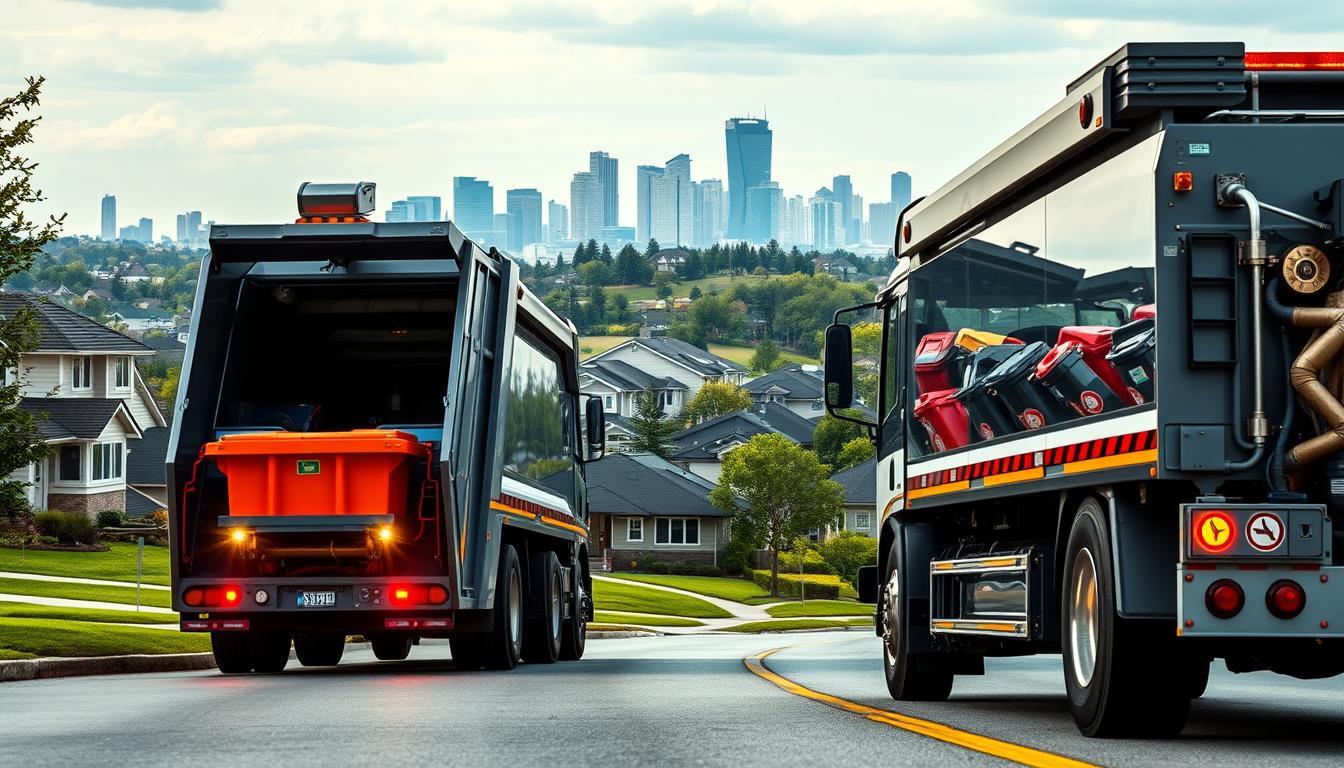 refuse truck collection