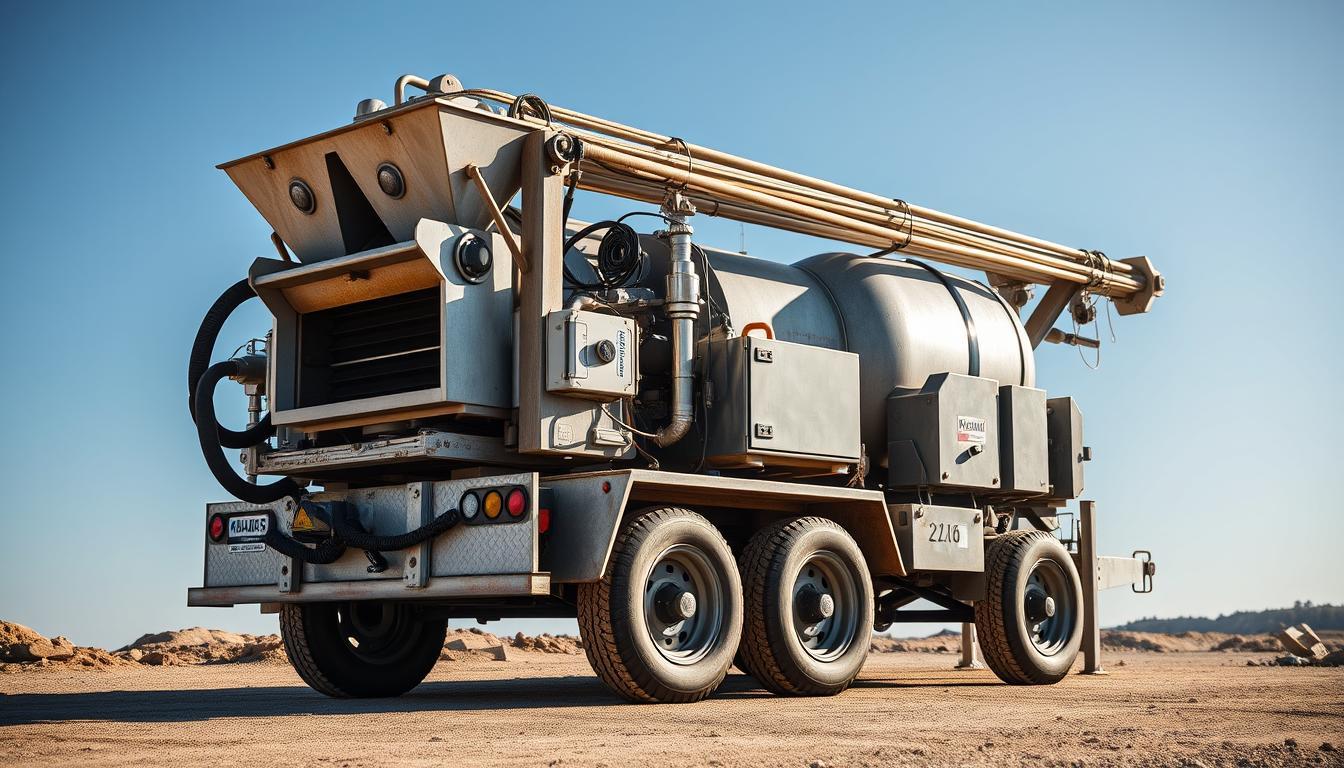 trailer mounted concrete pump trailer mounted concrete pump